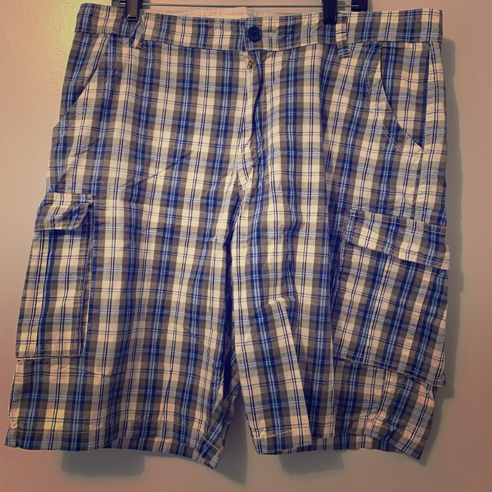 Men’s Galaxy Plaid Shorts